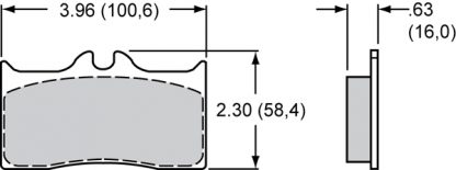 Wilwood 15Q-6826 Pad