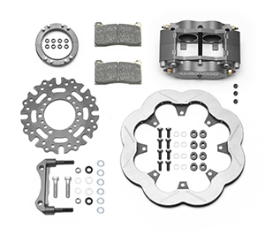 Billet Narrow Dynalite Radial Mount Sprint Inboard Brake Kit