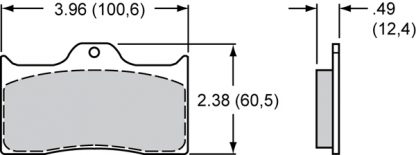 Wilwood 15B–3991 Pad