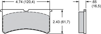 Wilwood 150-9415 Pad